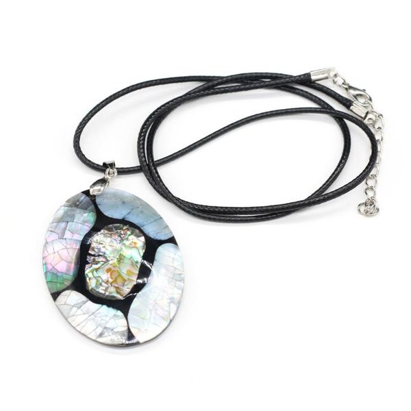 chains natural shell necklace with rope length 55+5cm fashion durable egg shape pendant for men women jewelry gift 40x55mm, Silver
chains natural shell necklace with rope length 55+5cm fashion durable egg shape pendant for men women jewelry gift 40x55mm, Silver
