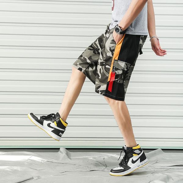 men's shorts nice men hip streetwear letter camouflage print fashion knee short length joggers, White;black
men's shorts nice men hip streetwear letter camouflage print fashion knee short length joggers, White;black