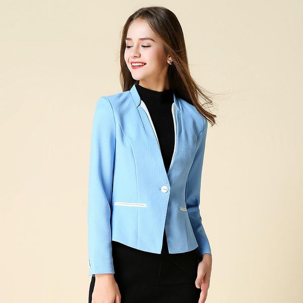 women's suits & blazers simple a surname 2021 spring product korean self-cultivation half open lead one button small suit short loose c, White;black
women's suits & blazers simple a surname 2021 spring product korean self-cultivation half open lead one button small suit short loose c, White;black