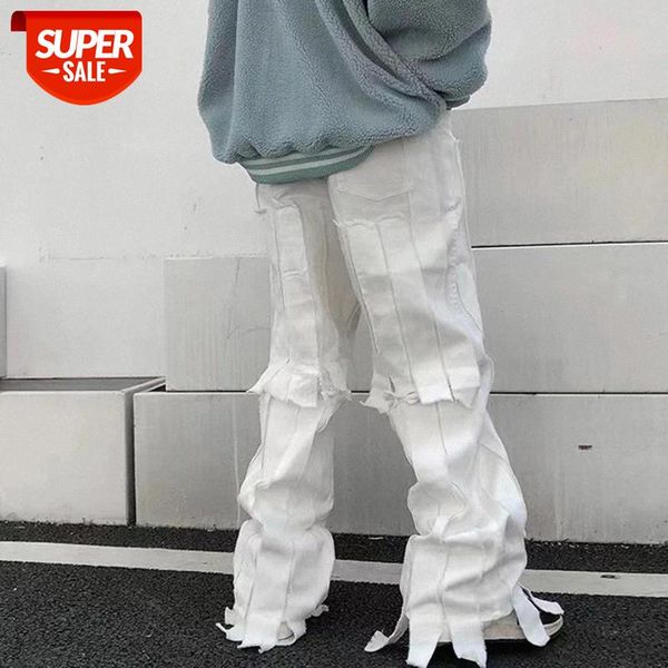 original irregular tassel straight denim pants men and women retro streetwear baggy casual trousers hip hop jeans #wd0j, Blue
original irregular tassel straight denim pants men and women retro streetwear baggy casual trousers hip hop jeans #wd0j, Blue