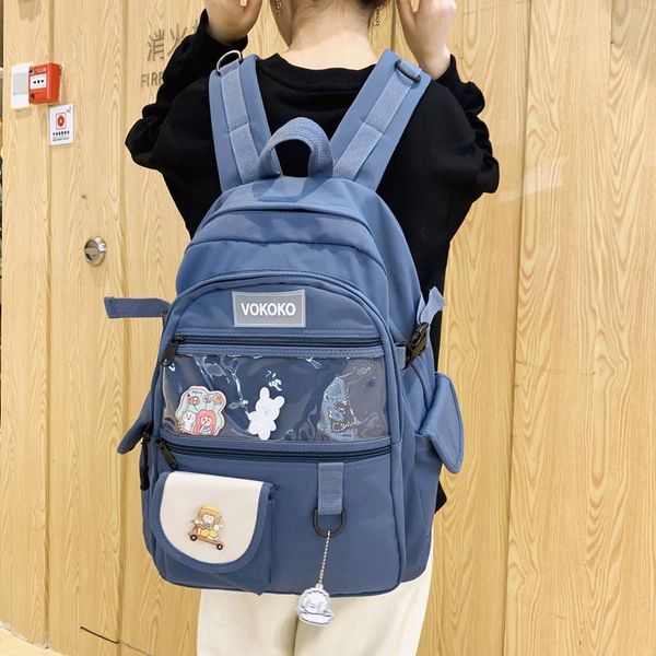 backpack junior high school students korean version of harajuku large capacity female 2021 ins style
backpack junior high school students korean version of harajuku large capacity female 2021 ins style