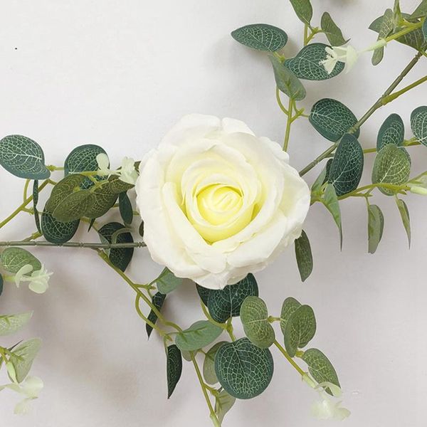 decorative flowers & wreaths artificial eucalyptus garland with roses flower vine fake plants ivy for wedding party garden farmhouse home de
decorative flowers & wreaths artificial eucalyptus garland with roses flower vine fake plants ivy for wedding party garden farmhouse home de