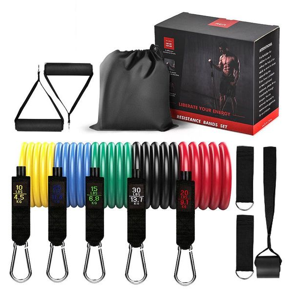 resistance bands 12 pcs latex fitness gym equipment exercise pull rope elastic training expander
resistance bands 12 pcs latex fitness gym equipment exercise pull rope elastic training expander