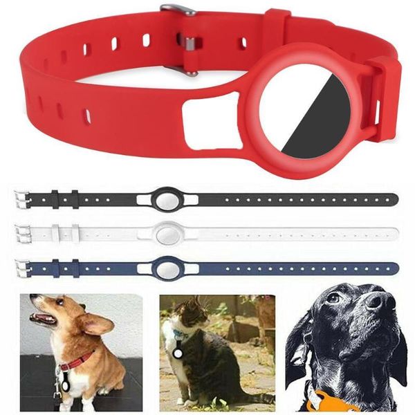 cat collars & leads anti-lost silicone case protective cover design with bracelet buckle for apple airtag gps finder and dog collar
cat collars & leads anti-lost silicone case protective cover design with bracelet buckle for apple airtag gps finder and dog collar