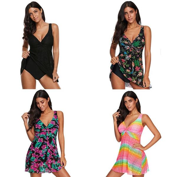 v-neck fringe lace skirt with padded breast conservative one-piece swimsuit bikini conservative swimwear biquini girl swimming zl0514, Red;black
v-neck fringe lace skirt with padded breast conservative one-piece swimsuit bikini conservative swimwear biquini girl swimming zl0514, Red;black