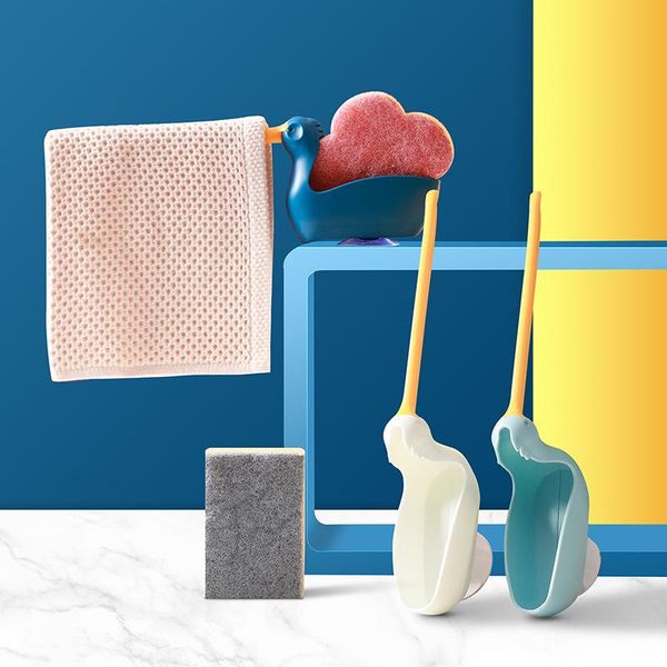 hooks & rails 2 in 1 kitchen towel rack creative bird shaped sponge holder plastic suction soap dish box bathroom organizer
hooks & rails 2 in 1 kitchen towel rack creative bird shaped sponge holder plastic suction soap dish box bathroom organizer