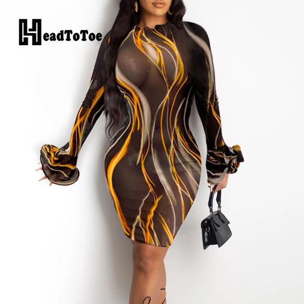 stripes print see through mesh bodycon dress women flare long sleeve ruffled neck above knee party club dresses casual, Black;gray
stripes print see through mesh bodycon dress women flare long sleeve ruffled neck above knee party club dresses casual, Black;gray