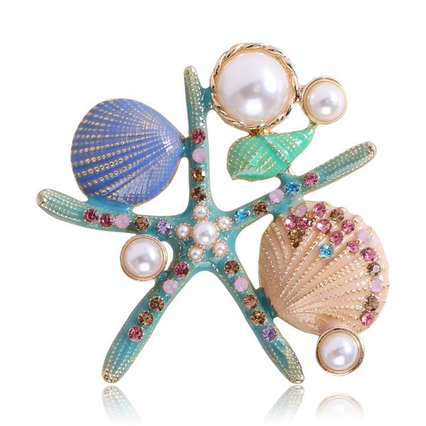 factory wholesale creative enamel drip oil starfish scallop brooch alloy cartoon marine biological brooch personalized clothing pin christma
factory wholesale creative enamel drip oil starfish scallop brooch alloy cartoon marine biological brooch personalized clothing pin christma