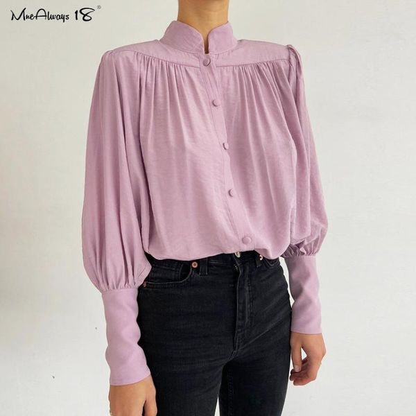 mnealways18 elegant pink draped shirt ladies office turtleneck womens white blouse breasted female lantern sleeve pleated women's blou
mnealways18 elegant pink draped shirt ladies office turtleneck womens white blouse breasted female lantern sleeve pleated women's blou