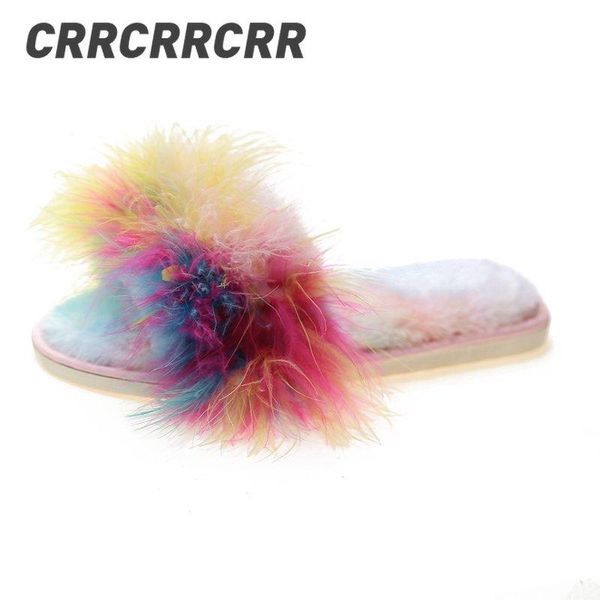 slippers crrcrrcrr women fashionable breathable mixed color faux fur ladies comfortable fluffy plush soft non-slip slides, Black
slippers crrcrrcrr women fashionable breathable mixed color faux fur ladies comfortable fluffy plush soft non-slip slides, Black