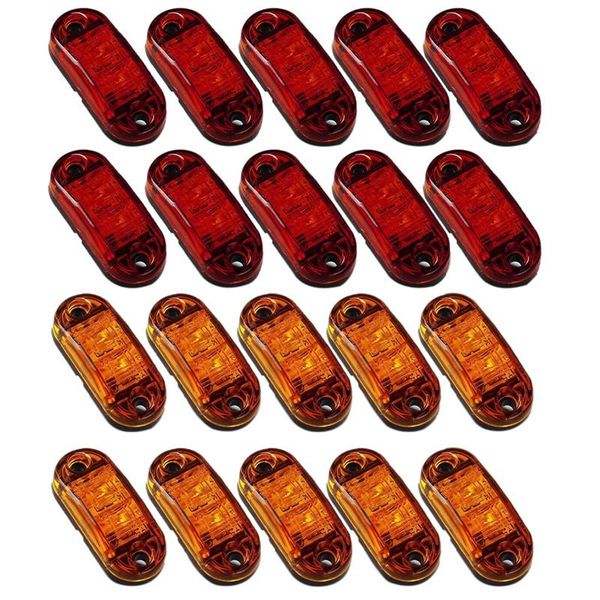 emergency lights 10x led 2.5inch 2 diode light oval clearance trailer truck side marker lamp
emergency lights 10x led 2.5inch 2 diode light oval clearance trailer truck side marker lamp