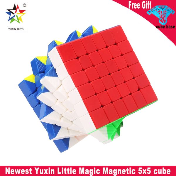 Yuxin Little Magic M 5x5 Magnetic magic cube Zhisheng speed puzzle Sticklerless Magnets 5x5x5 Puzzle Cube Educational Toys
Yuxin Little Magic M 5x5 Magnetic magic cube Zhisheng speed puzzle Sticklerless Magnets 5x5x5 Puzzle Cube Educational Toys