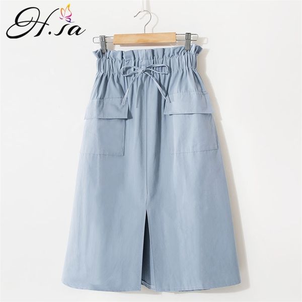 hsa women summer long skirts female saia elastic ruffles waist pocket split casual woman jupes faldas harajuku large 210430, Black
hsa women summer long skirts female saia elastic ruffles waist pocket split casual woman jupes faldas harajuku large 210430, Black