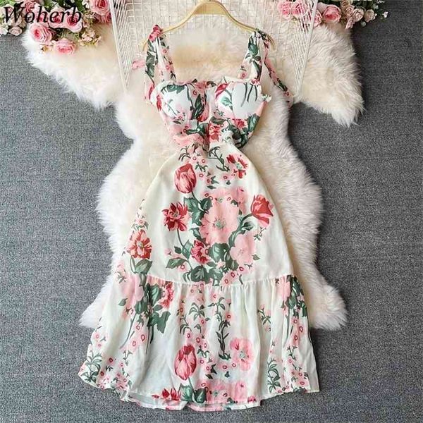 chiffon woman dress floral sweet summer robe fashion v neck backless strap dresses vintage temperament vestidos 210519, Black;gray
chiffon woman dress floral sweet summer robe fashion v neck backless strap dresses vintage temperament vestidos 210519, Black;gray