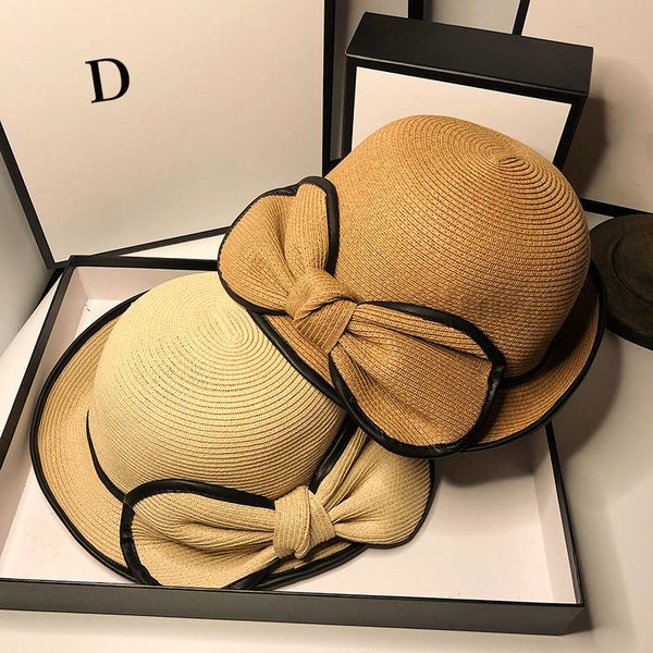 ht095 lady nieuwe strik strooien hat summer sunburn cream leisure brede rand students fresh raffia shading zon cap foldable, Blue;gray
ht095 lady nieuwe strik strooien hat summer sunburn cream leisure brede rand students fresh raffia shading zon cap foldable, Blue;gray