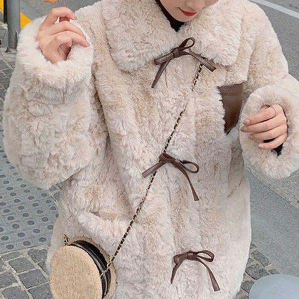 fur coat women casual loose winter jacket sweet fashion jackets coats lady oversize solid long sleeve outwear korean autumn 210604, Black;brown
fur coat women casual loose winter jacket sweet fashion jackets coats lady oversize solid long sleeve outwear korean autumn 210604, Black;brown