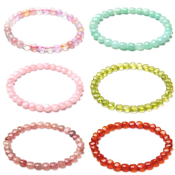 elastic bracelets women natural faceted peridot bracelet men handmade 4*6 mm polished stone beads bangles balance energy jewelry, Black
elastic bracelets women natural faceted peridot bracelet men handmade 4*6 mm polished stone beads bangles balance energy jewelry, Black