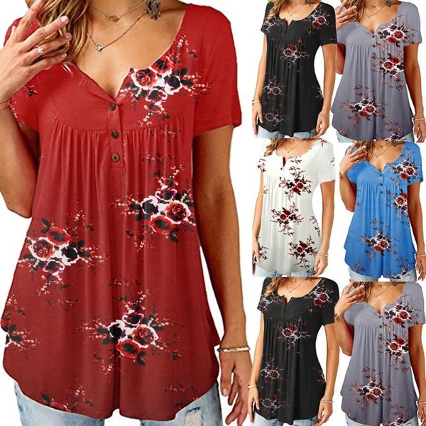 women's t-shirt summer harajuku slim short-sleeve o-neck button print women casual fashion elastic tee female clothes, White
women's t-shirt summer harajuku slim short-sleeve o-neck button print women casual fashion elastic tee female clothes, White
