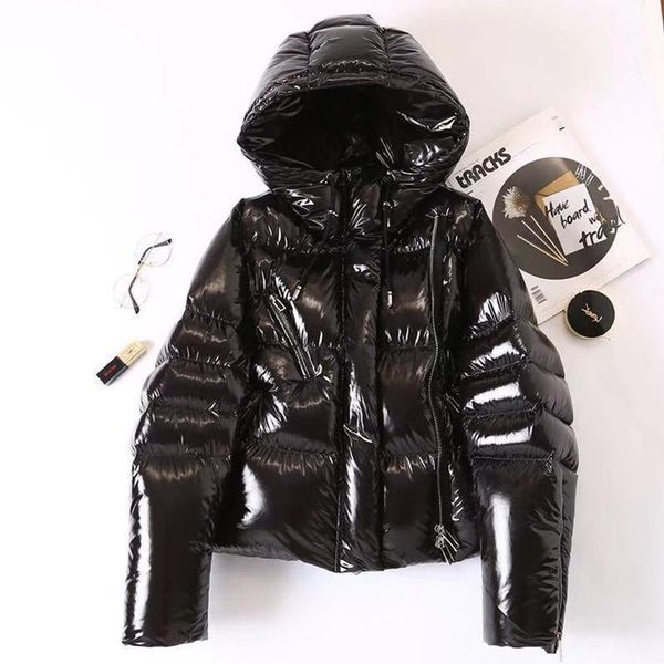 women's down & parkas 2021 fashion hooded white short gloss jacket women streetwear black duck coat warm ladies zipper outwear
women's down & parkas 2021 fashion hooded white short gloss jacket women streetwear black duck coat warm ladies zipper outwear