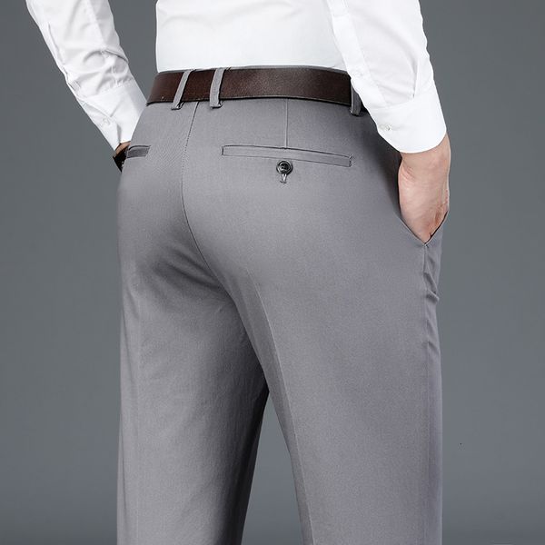 shan bao bamboo fibre cozy thin in a straight line 2021 classic deal gentleman pants, Black
shan bao bamboo fibre cozy thin in a straight line 2021 classic deal gentleman pants, Black