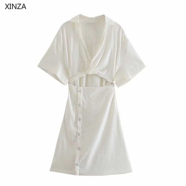 casual dresses white cut out summer women short sleeve mini party woman chic side zip false button up fit 55ou, Black;gray
casual dresses white cut out summer women short sleeve mini party woman chic side zip false button up fit 55ou, Black;gray