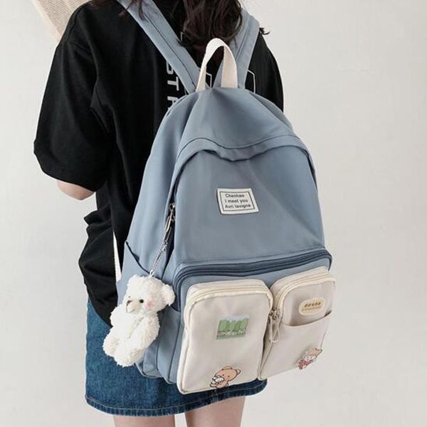 art girls schoolbag simple backpack large capacity nylon school female shoulder bag laprucksack mochila bags
art girls schoolbag simple backpack large capacity nylon school female shoulder bag laprucksack mochila bags
