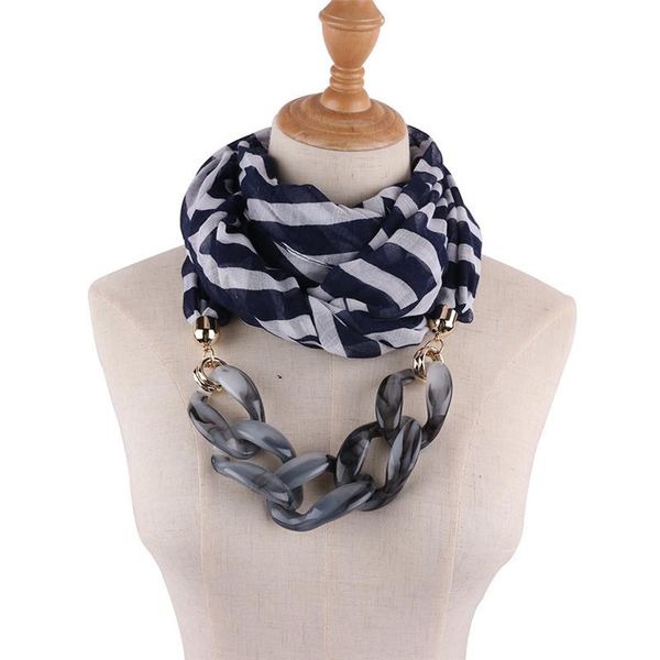 scarves statement necklace jewelry scarf chian pendant necklaces women winter plaid boho style female foulard femme, Blue;gray
scarves statement necklace jewelry scarf chian pendant necklaces women winter plaid boho style female foulard femme, Blue;gray