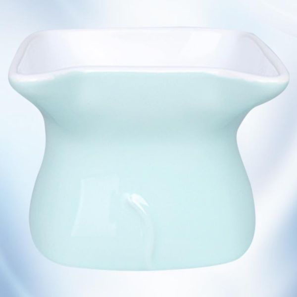 cat bowls & feeders ceramic bowl oblique mouth food dish cervical guard practical feeding for pet dog (blue 9.7x10.8x11.5cm)
cat bowls & feeders ceramic bowl oblique mouth food dish cervical guard practical feeding for pet dog (blue 9.7x10.8x11.5cm)