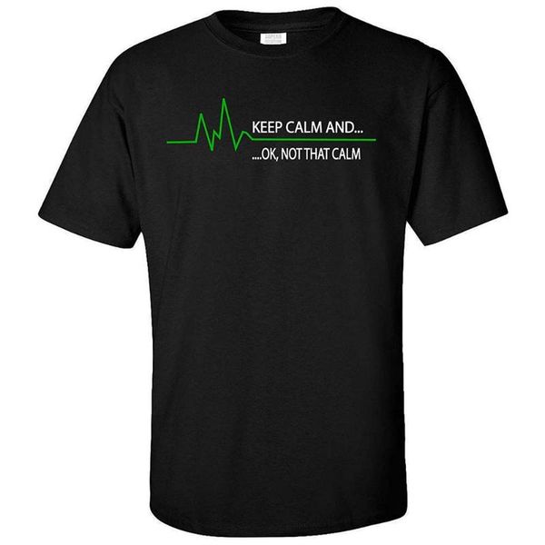 men's t-shirts keep calm ok not that summer print short sleeve t-shirt, White;black
men's t-shirts keep calm ok not that summer print short sleeve t-shirt, White;black