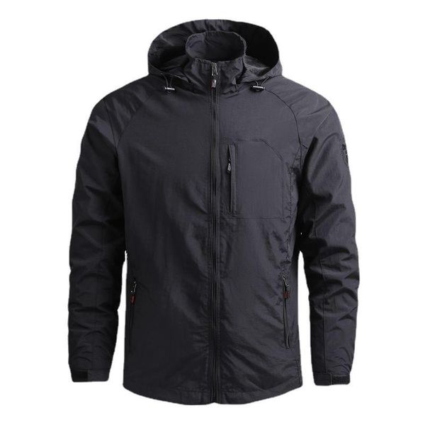 men's jackets 2021 spring autumn jacket thin mountaineering outdoor storm leisure sports windbreaker hooded coat men quick dry, Black;brown
men's jackets 2021 spring autumn jacket thin mountaineering outdoor storm leisure sports windbreaker hooded coat men quick dry, Black;brown