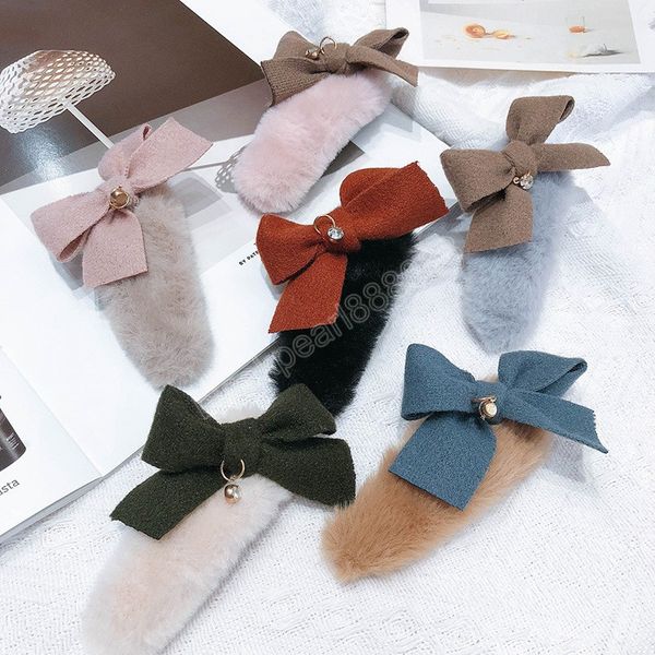 fashion bowknot plush barrettes geometric hair clip for women girl elegant vintage hairpin hair accessories, Golden;silver
fashion bowknot plush barrettes geometric hair clip for women girl elegant vintage hairpin hair accessories, Golden;silver