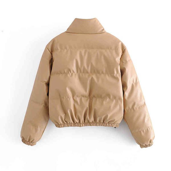 women's wool & blends women autumn winter faux leather cotton coat stand collar zipper loose warm short parka streetwear black jacket e
women's wool & blends women autumn winter faux leather cotton coat stand collar zipper loose warm short parka streetwear black jacket e
