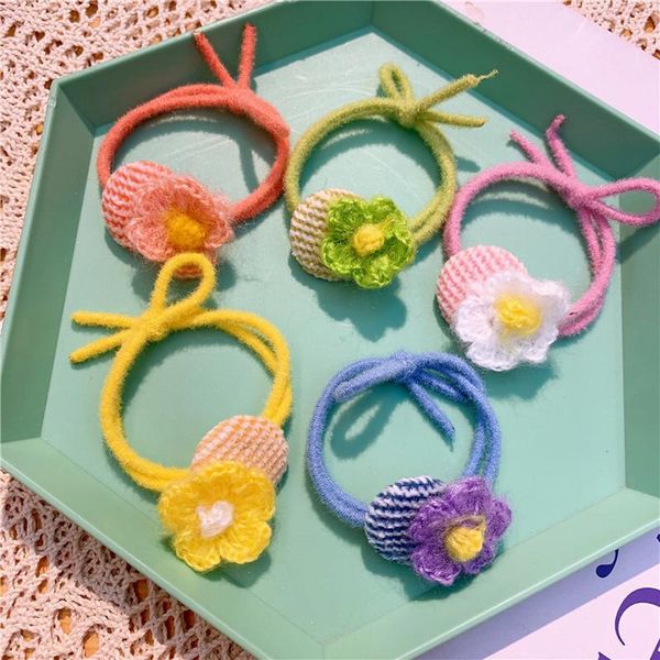 korea style cute girl hair rope flowers wool buttons color simple rubber band for children fashion accessories, Slivery;white
korea style cute girl hair rope flowers wool buttons color simple rubber band for children fashion accessories, Slivery;white