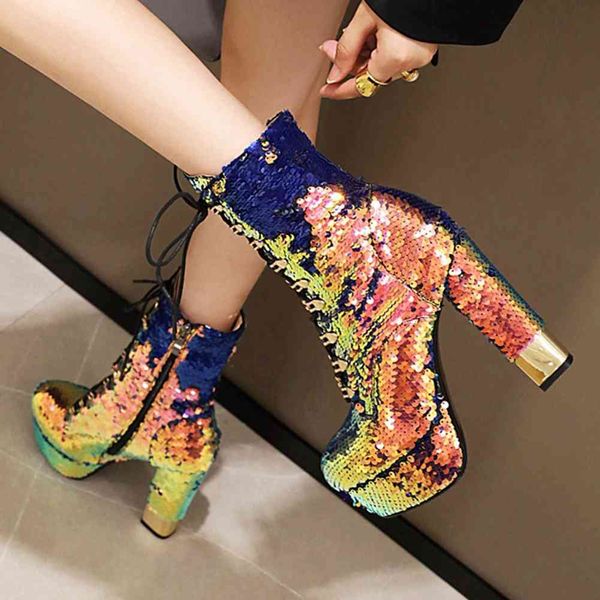 boots fashion party super heels ankle women shining glitters boots ladies high platform shoes woman, Black
boots fashion party super heels ankle women shining glitters boots ladies high platform shoes woman, Black