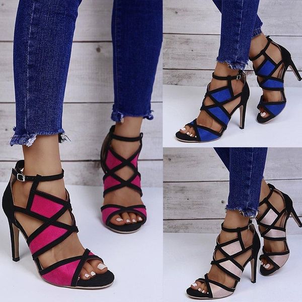 sandals velvet shoes 2021 suit female beige large size summer heels open toe suede fashion multicolored black comfort stilet
sandals velvet shoes 2021 suit female beige large size summer heels open toe suede fashion multicolored black comfort stilet