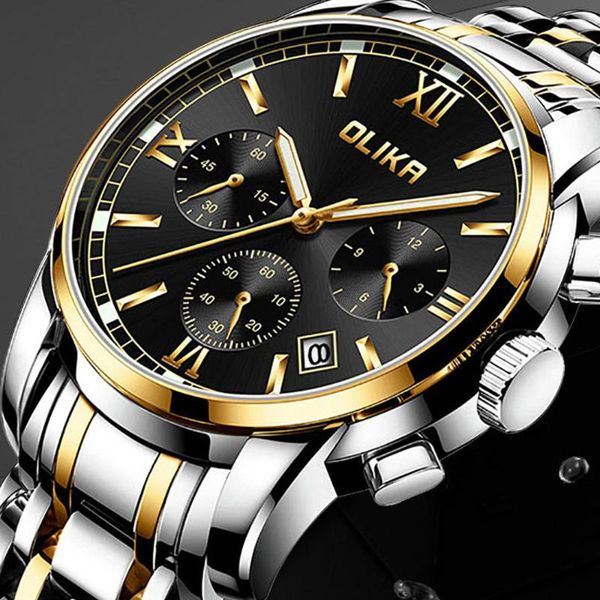 brand men watch business luxury quartz wristwatch fashion stainless steel automatic calendar relogio masculino wristwatches, Slivery;brown
brand men watch business luxury quartz wristwatch fashion stainless steel automatic calendar relogio masculino wristwatches, Slivery;brown