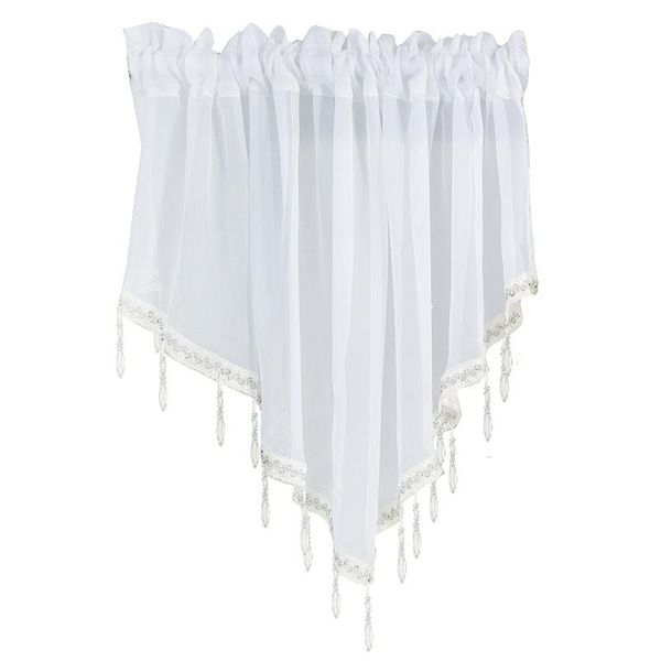 curtain & drapes 130x60cm modern window polyester bedroom solid accessories beaded valance home decor triangle short breathable drapery
curtain & drapes 130x60cm modern window polyester bedroom solid accessories beaded valance home decor triangle short breathable drapery