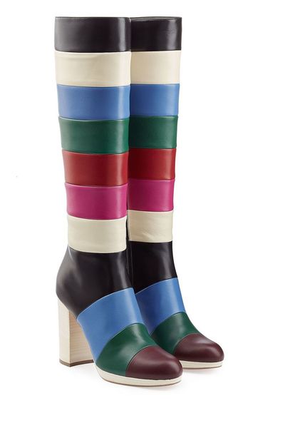 boot arrival knee high winter for colored fashion gingham high-heeled boots of women in the rough heels plus size, Black
boot arrival knee high winter for colored fashion gingham high-heeled boots of women in the rough heels plus size, Black