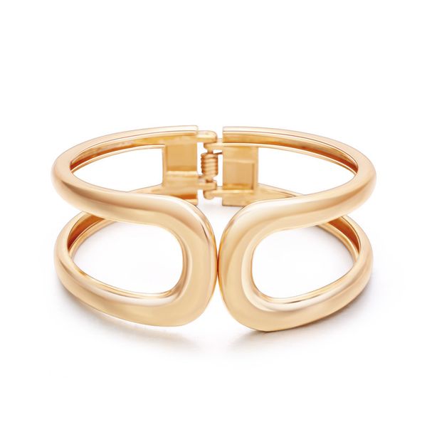 bracelet simple and popular personality exaggerated wide edge hollow spring alloy bracelet, Black
bracelet simple and popular personality exaggerated wide edge hollow spring alloy bracelet, Black