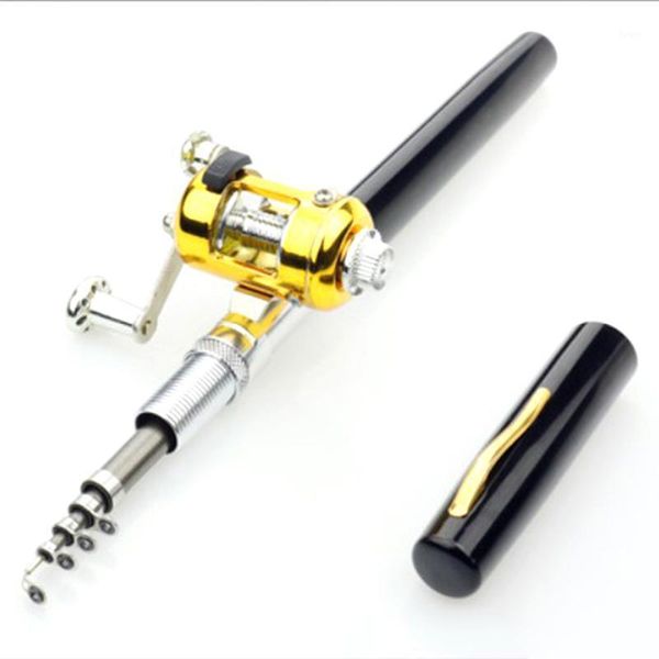 portable pocket mini fishing rod pole pen shape folded with reel wheel for outdoor river lake boat rods
portable pocket mini fishing rod pole pen shape folded with reel wheel for outdoor river lake boat rods