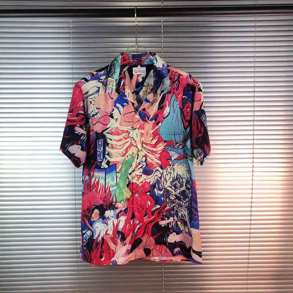 women's blouses & shirts quality streetwear wacko maria hawaiian shirt 2021 will see women from casual fashion men 1:1 t beach, White
women's blouses & shirts quality streetwear wacko maria hawaiian shirt 2021 will see women from casual fashion men 1:1 t beach, White