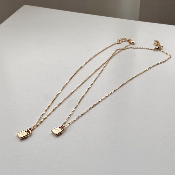pendant necklaces hiyong fashion letter necklace lock portrait pendants for women gold metal key heart design jewelry gifts, Silver
pendant necklaces hiyong fashion letter necklace lock portrait pendants for women gold metal key heart design jewelry gifts, Silver