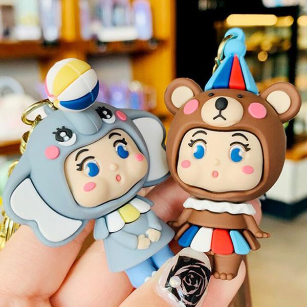 cartoon keychain key buckle bag car handmade keychains man woman loves purse bags silica gel circus animals doll pendant accessories ysk0308, Silver
cartoon keychain key buckle bag car handmade keychains man woman loves purse bags silica gel circus animals doll pendant accessories ysk0308, Silver