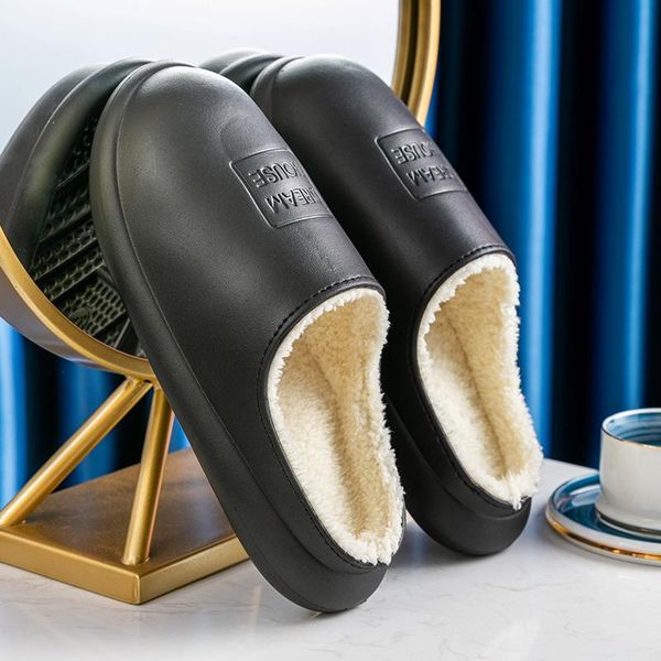 waterproof winter shoes woman men indoor slippers warm plush lovers home slipper thick sole femael kitchen working, Black
waterproof winter shoes woman men indoor slippers warm plush lovers home slipper thick sole femael kitchen working, Black
