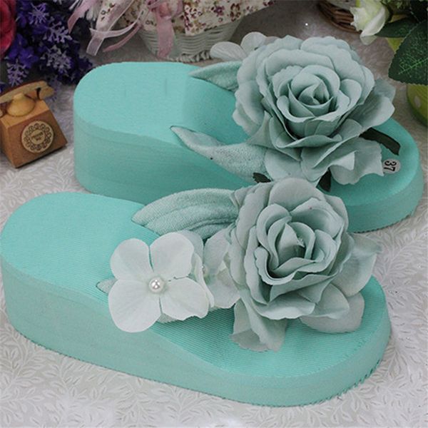 summer sweet simple cool handmade artificial flowers beach cute women slippers sandals original female flip flops, Black
summer sweet simple cool handmade artificial flowers beach cute women slippers sandals original female flip flops, Black