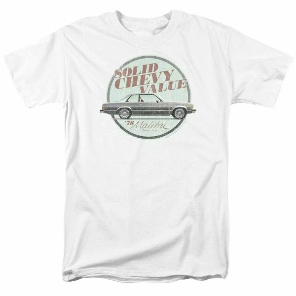 chevrolet do the bu t shirt mens licensed classic chevy tee white, White;black