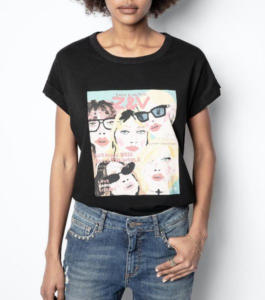 women's t-shirt women o-neck tshirt 2021 summer portrait printing lady simple casual tee, White
women's t-shirt women o-neck tshirt 2021 summer portrait printing lady simple casual tee, White