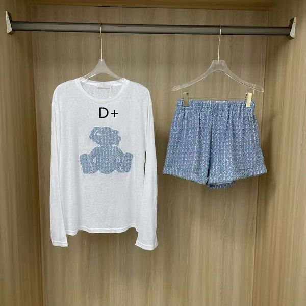 design clothing 2021 summer new d+ sticker embroidered bear, salt and sweet casual suit fashion trend 070805, White
design clothing 2021 summer new d+ sticker embroidered bear, salt and sweet casual suit fashion trend 070805, White