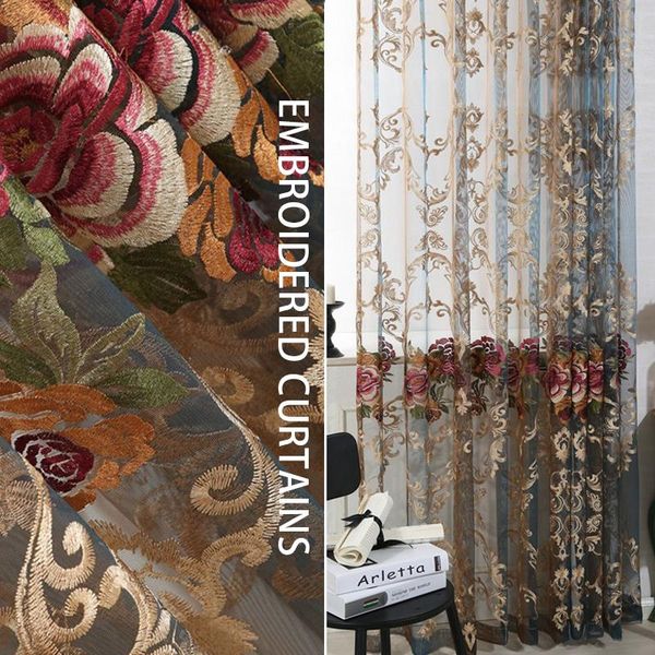 french style romantic peony embroidery sheer curtains window tulle jacquard for living room bedroom decor chic curtain & drapes
french style romantic peony embroidery sheer curtains window tulle jacquard for living room bedroom decor chic curtain & drapes