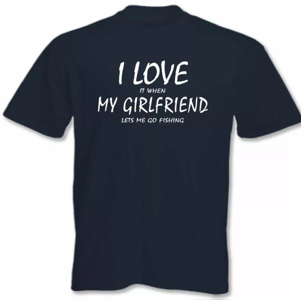 angling fishing i love my girlfriend mens funny, White;black
angling fishing i love my girlfriend mens funny, White;black